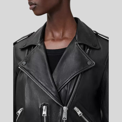 Naivya Genuine Leather Jacket For Women
